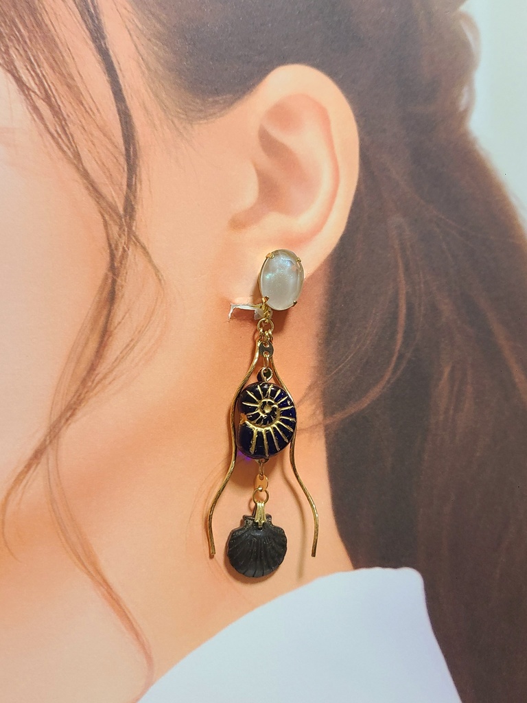 ツイステ*アズール オーバーブロットイメージイヤリング