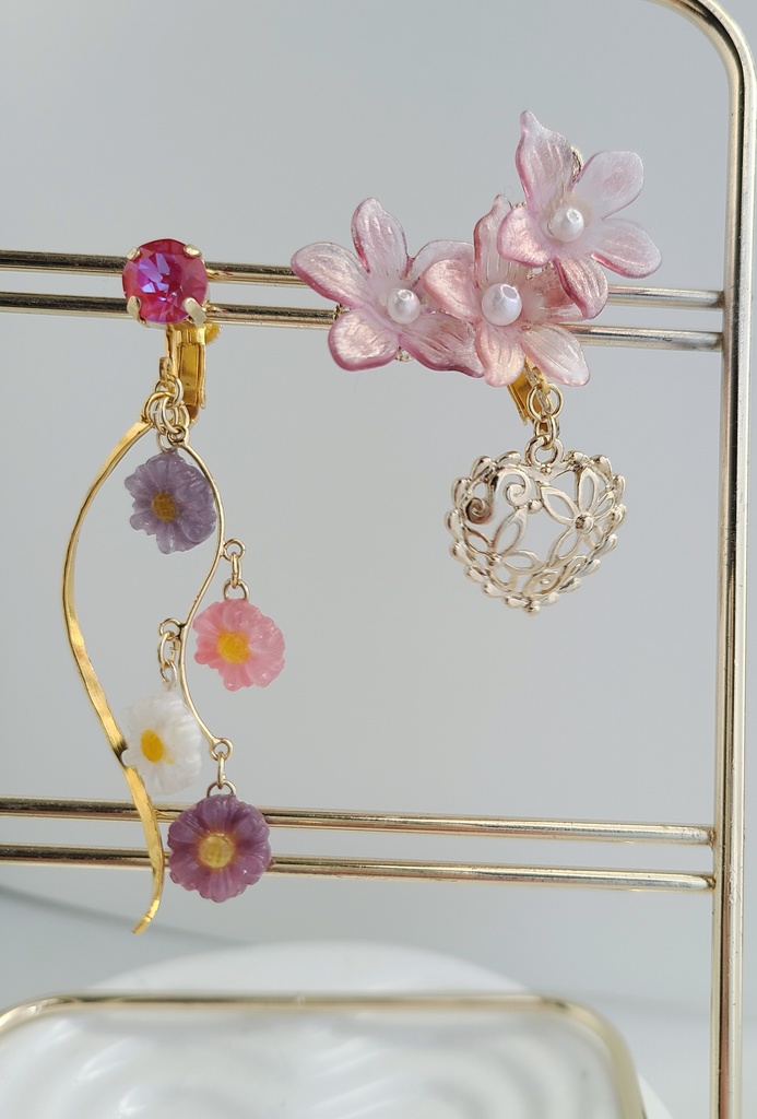 ツイステ*リドル 夜空のシフォンイメージイヤリング&イヤーカフ