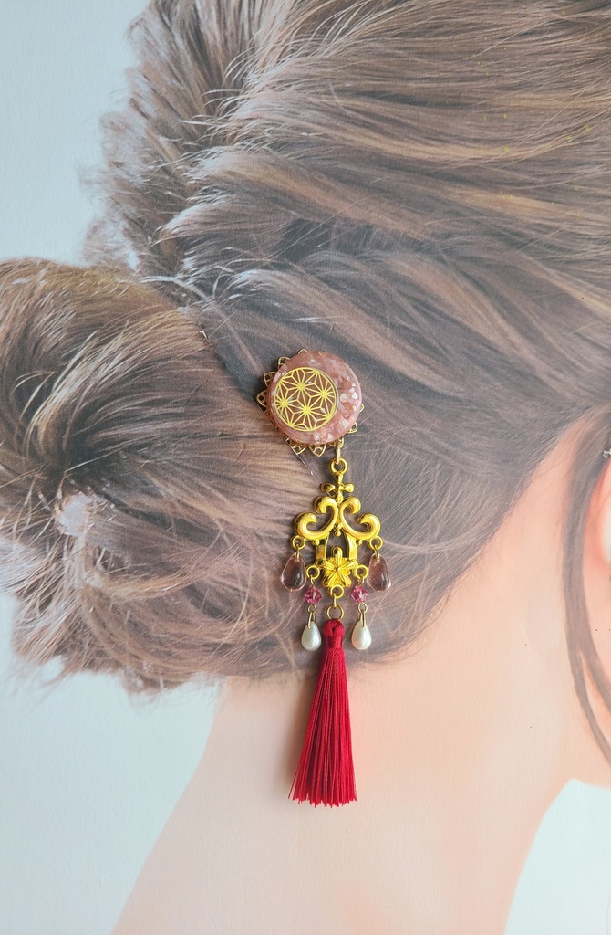 鬼滅の刃*禰豆子イメージ簪