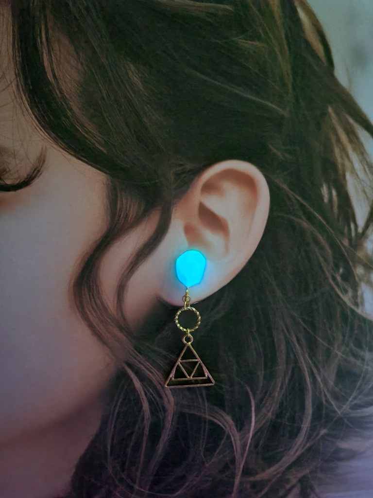 ゼルダの伝説 ブレスオブザワイルド*ゾーラ族の英傑 イメージイヤリング