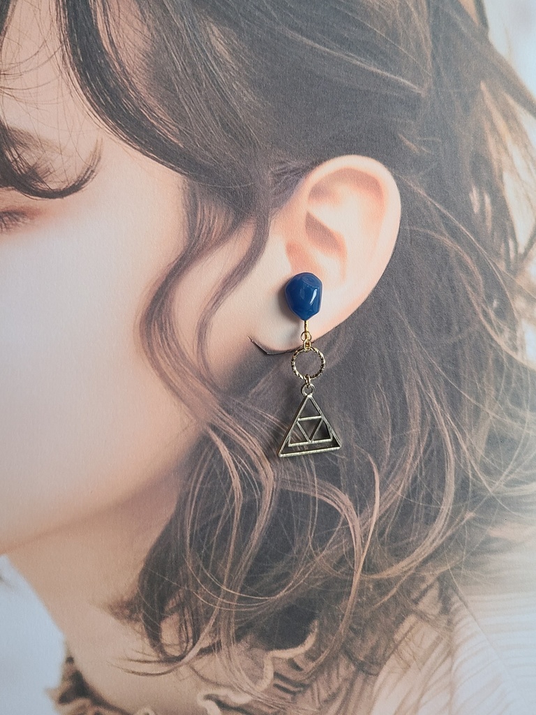 ゼルダの伝説 ブレスオブザワイルド*ゾーラ族の英傑 イメージイヤリング