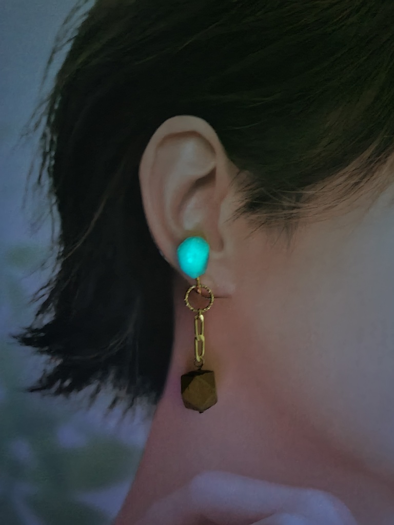 ゼルダの伝説 ブレスオブザワイルド*ゴロン族の英傑 イメージイヤリング