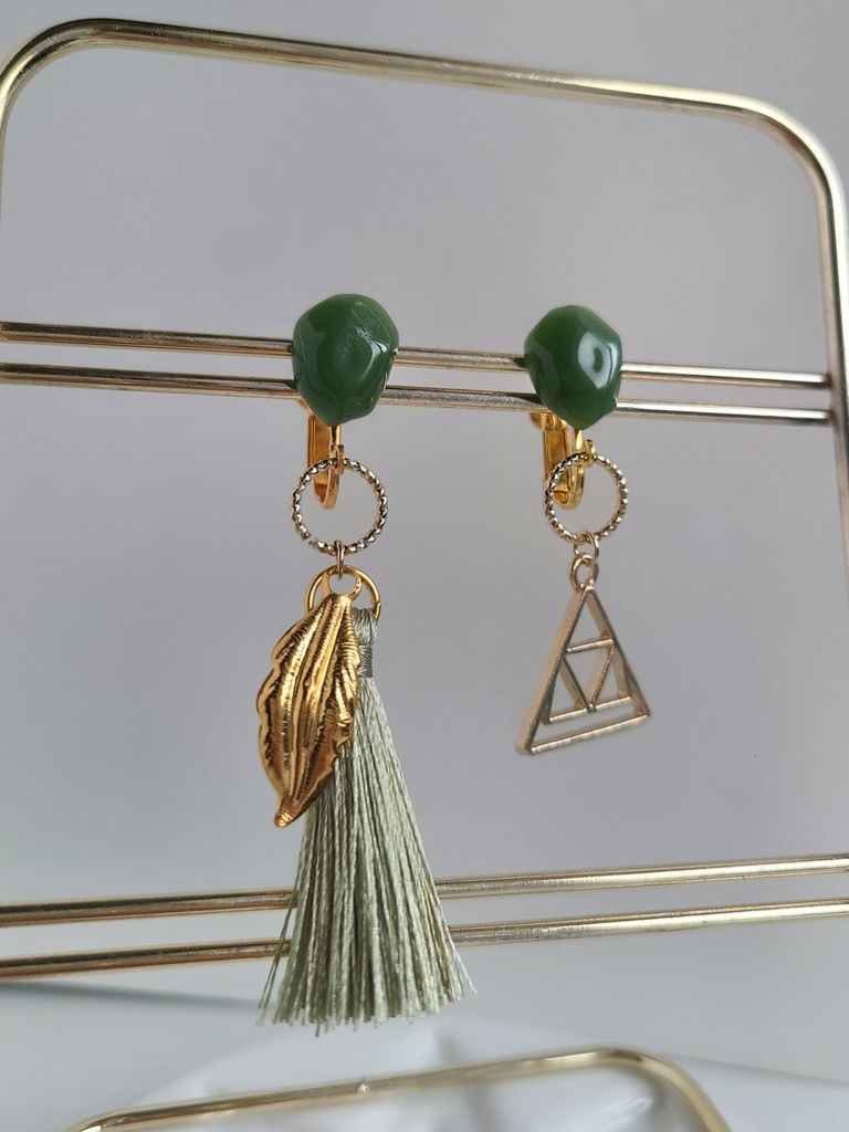 ゼルダの伝説 ブレスオブザワイルド*リト族の英傑 イメージイヤリング