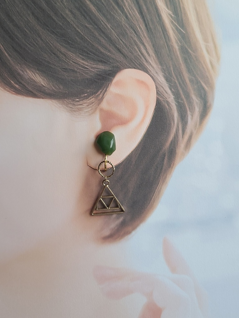 ゼルダの伝説 ブレスオブザワイルド*リト族の英傑 イメージイヤリング