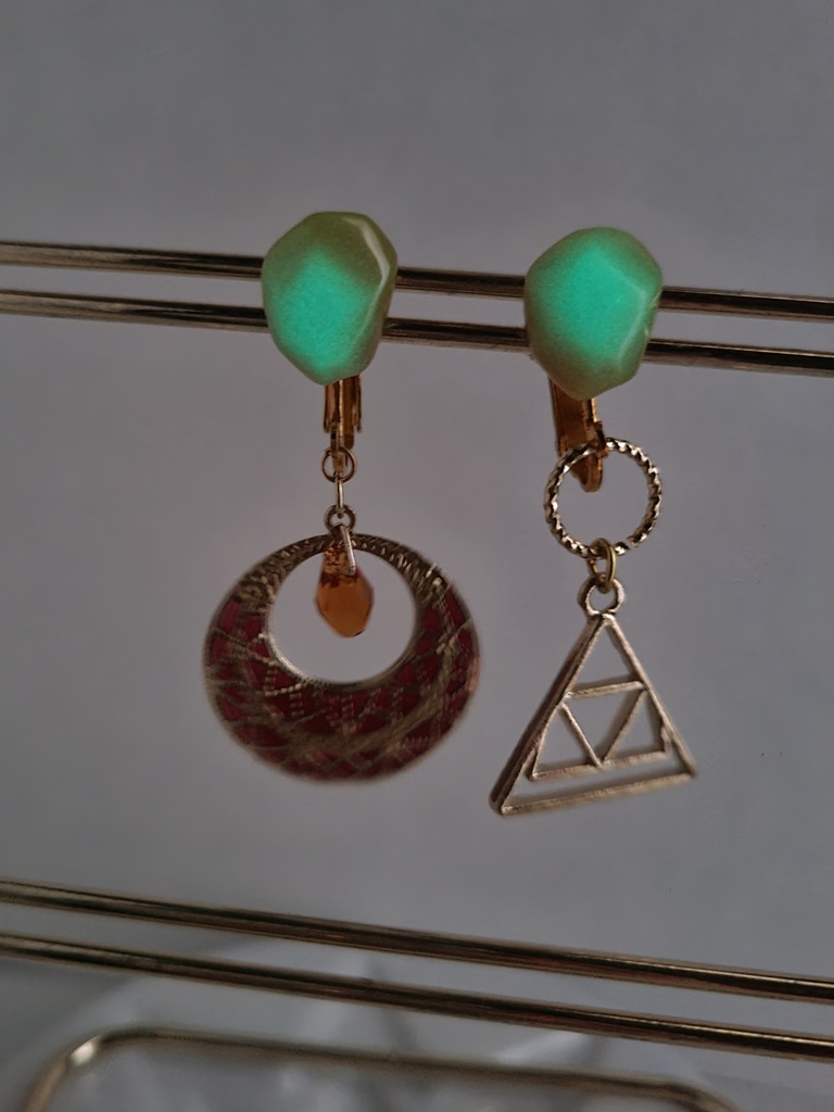 ゼルダの伝説 ブレスオブザワイルド*ゲルド族の英傑 イメージイヤリング