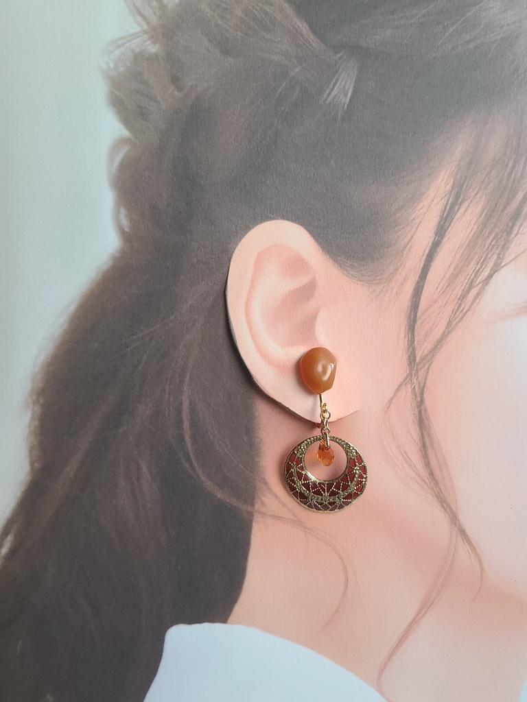 ゼルダの伝説 ブレスオブザワイルド*ゲルド族の英傑 イメージイヤリング