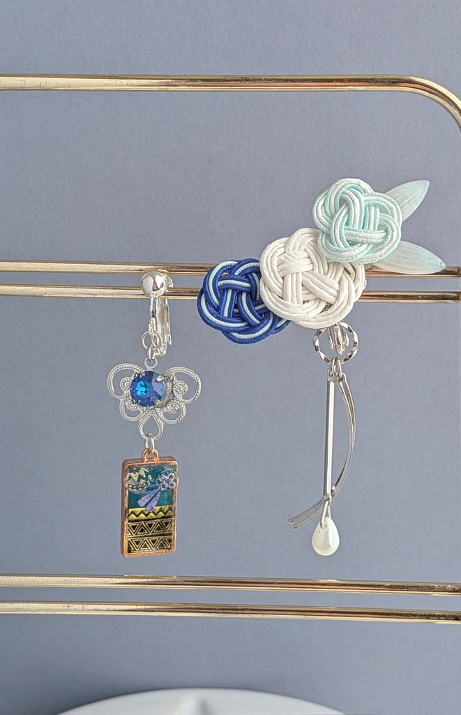 ツイステ✽新春の衣　イデアイメージイヤリング