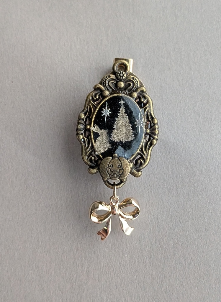 ツイステ✽ナイトメア・ビフォア・クリスマス イメージブローチ