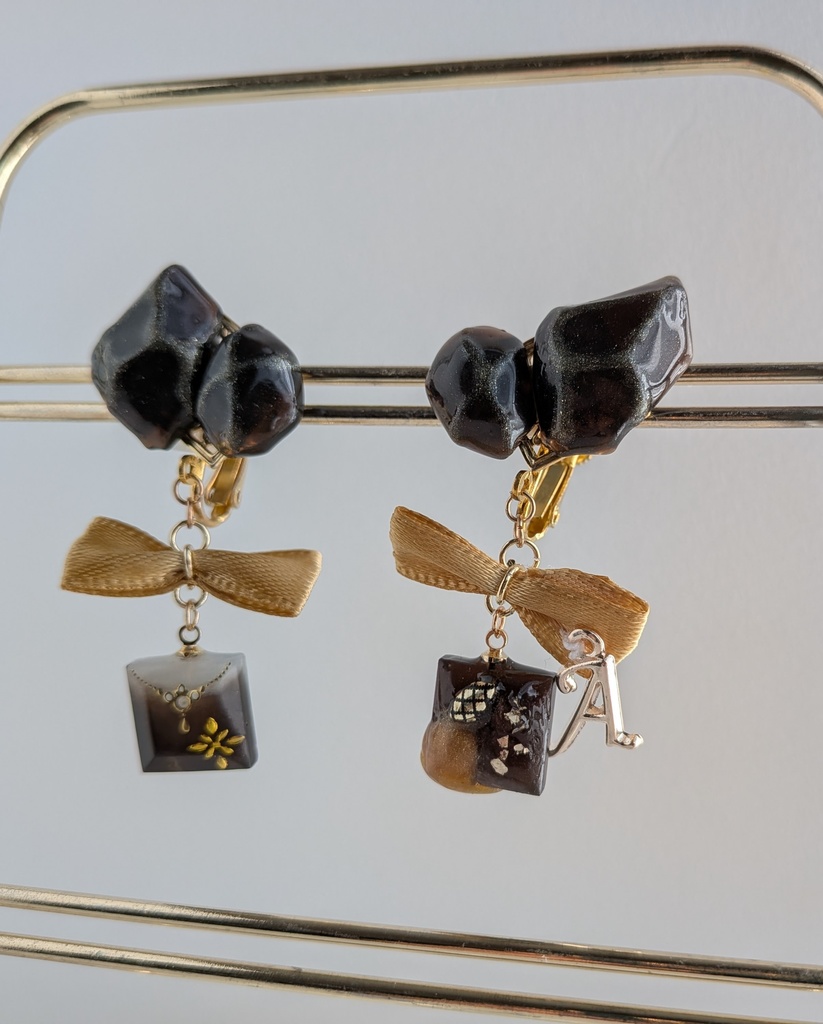 ツイステ✽ラ・ボンボニエール アズールイメージイヤリング