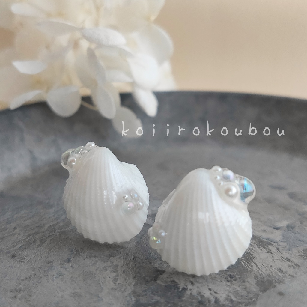 Nostalgic mermaid〜人魚の耳飾り〜シェルピアスⅤ