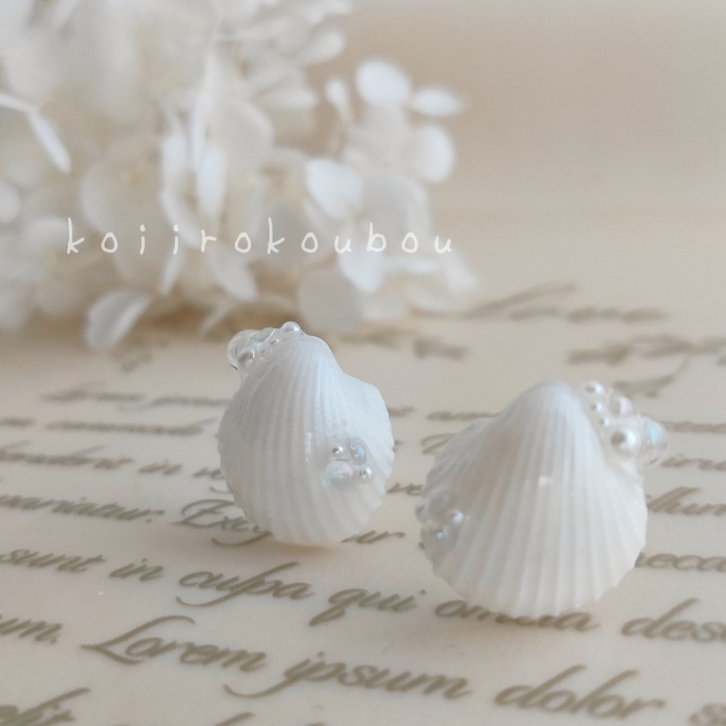 Nostalgic mermaid〜人魚の耳飾り〜シェルピアスⅤ