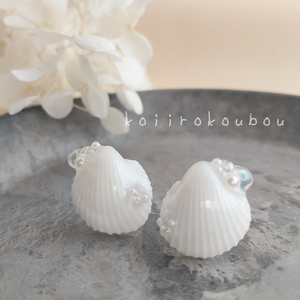 Nostalgic mermaid〜人魚の耳飾り〜シェルピアスⅤ