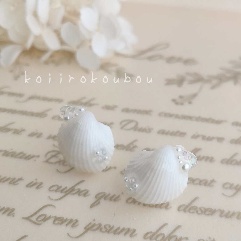 Nostalgic mermaid〜人魚の耳飾り〜シェルピアスⅤ