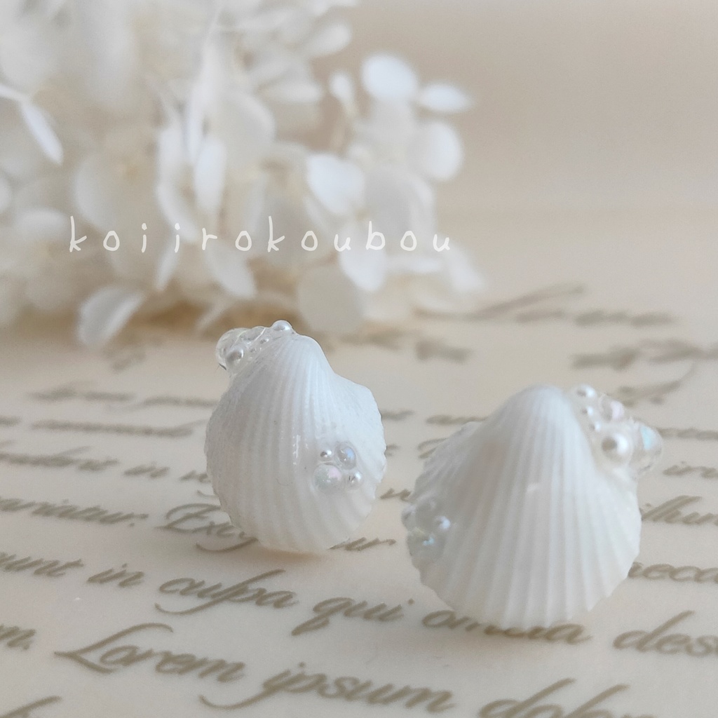 Nostalgic mermaid〜人魚の耳飾り〜シェルピアスⅤ