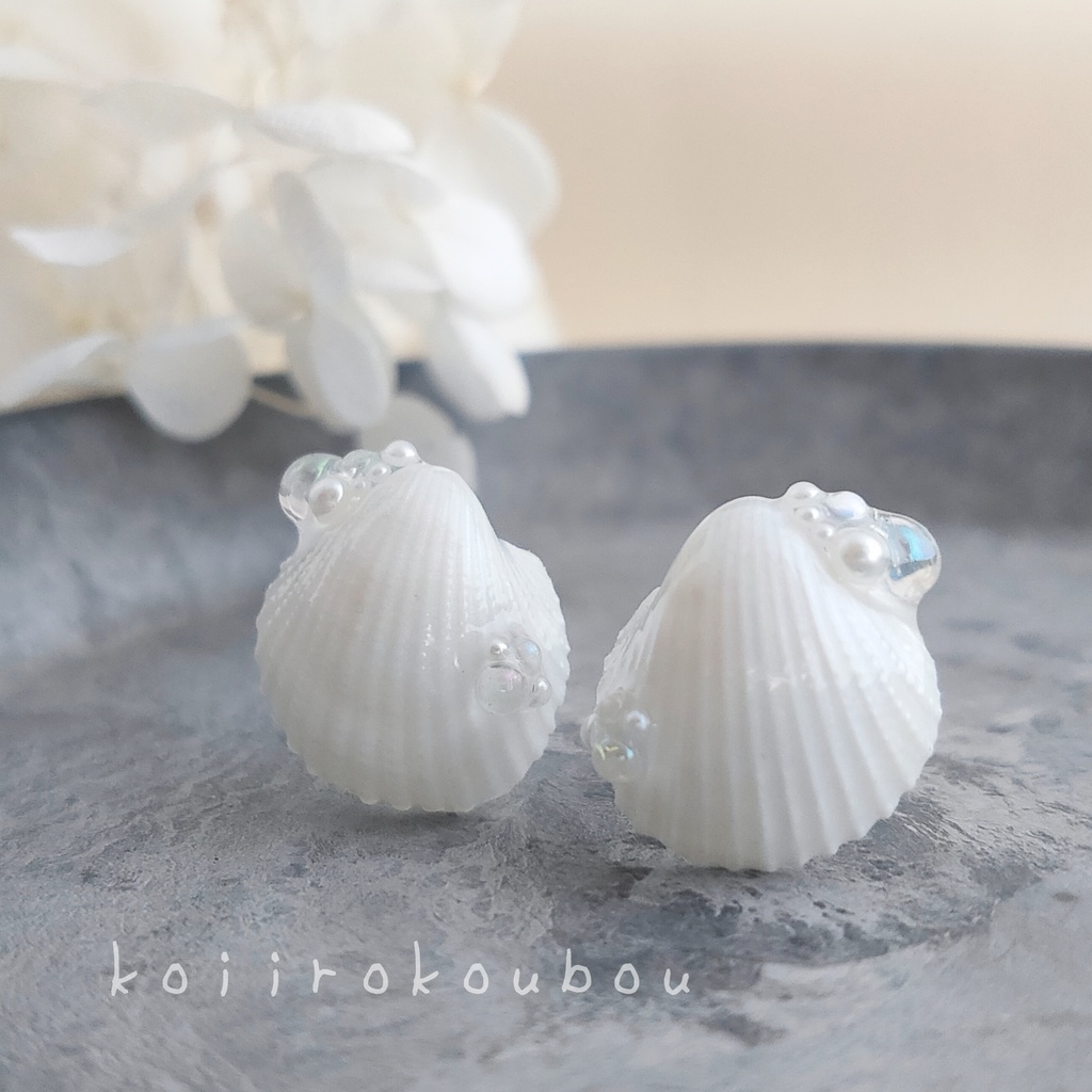 Nostalgic mermaid〜人魚の耳飾り〜シェルピアスⅤ