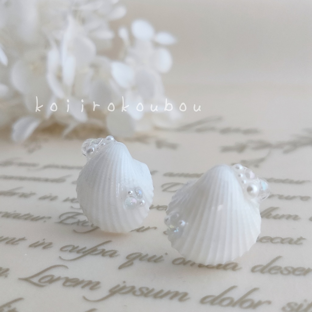 Nostalgic mermaid〜人魚の耳飾り〜シェルピアスⅤ