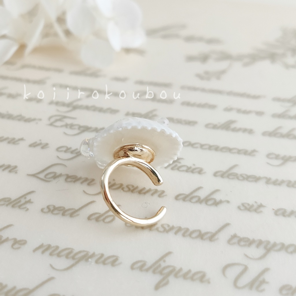 Nostalgic mermaid〜人魚の耳飾り〜シェルイヤーカフ