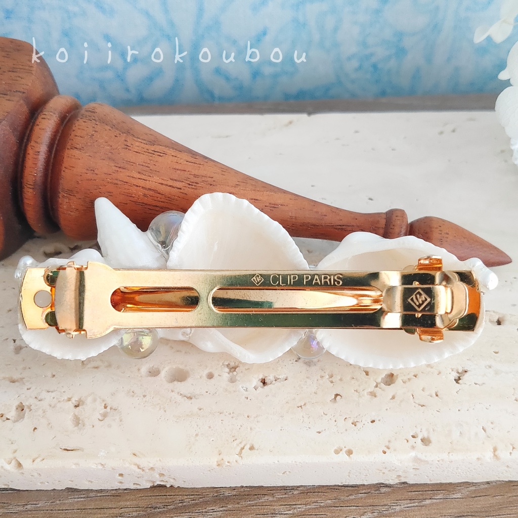 Nostalgic mermaid〜人魚の髪飾り〜シェルバレッタⅥ