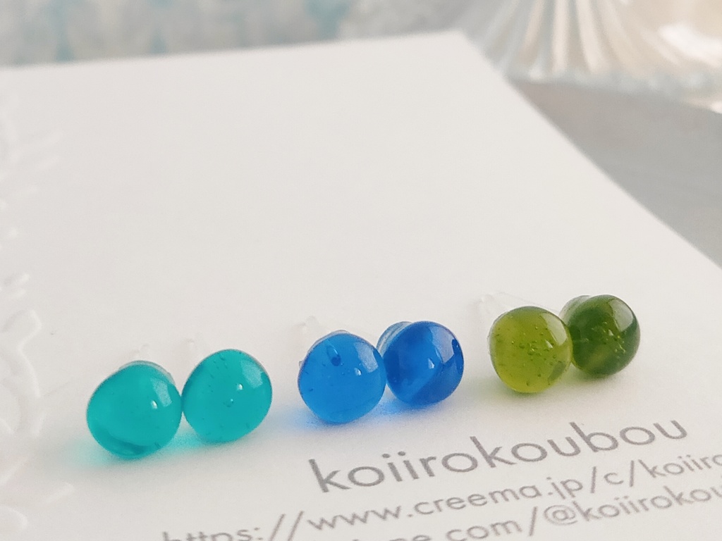 プチドロップピアス BOOTHさん限定カラー