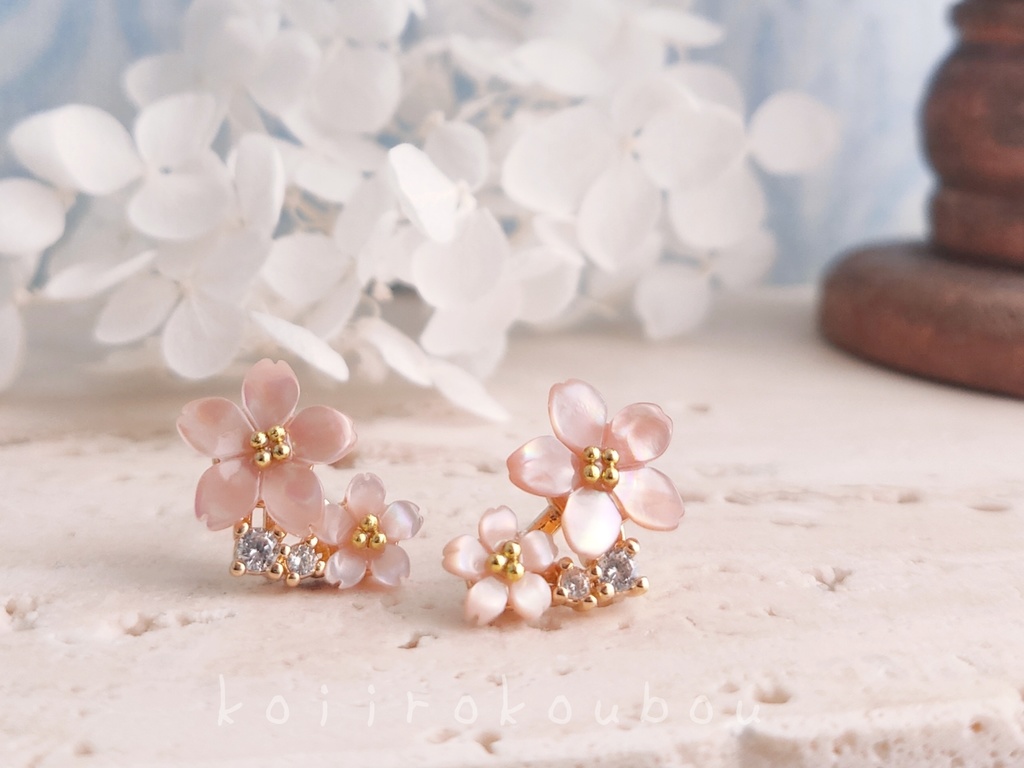 桜のピアス ~花盛り~