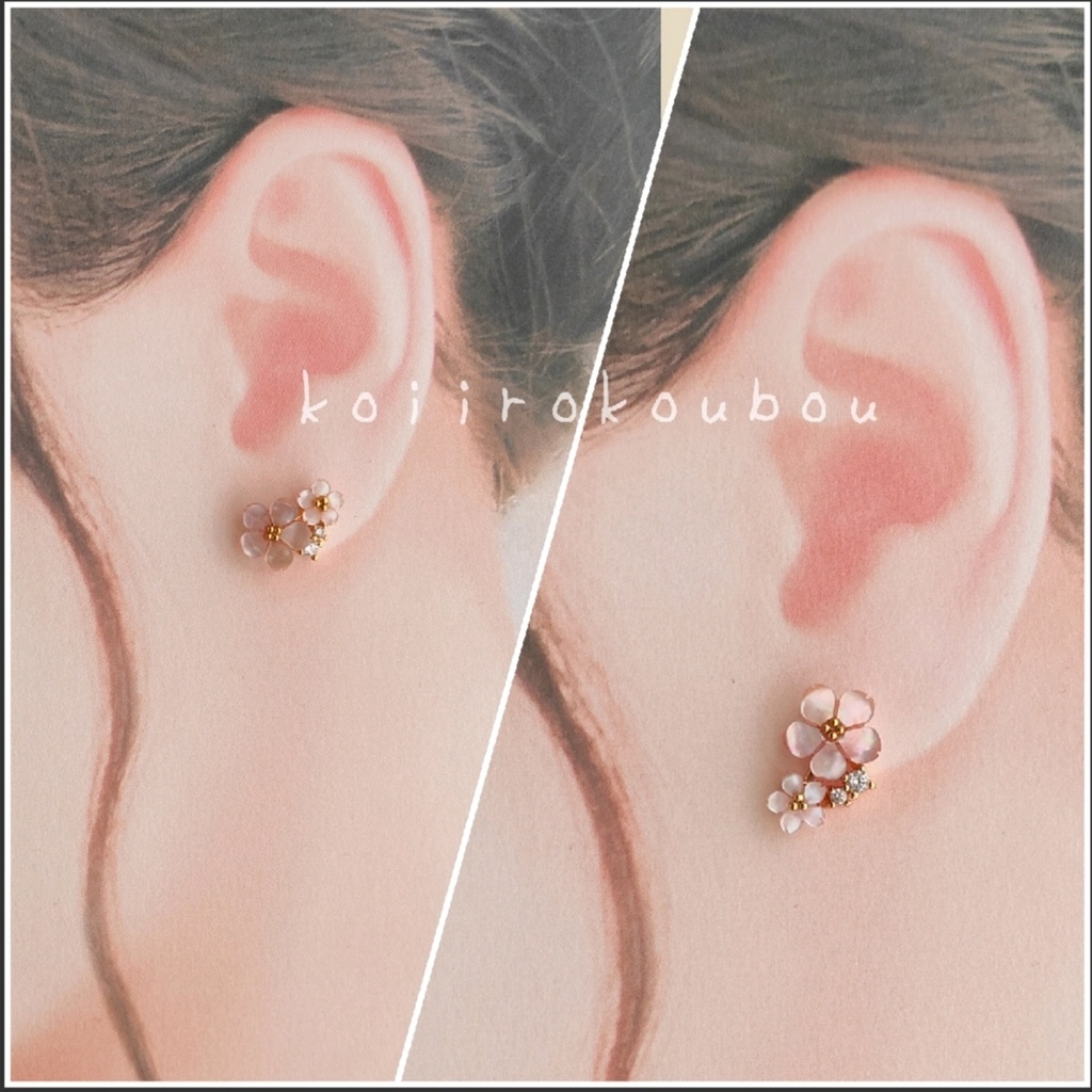 桜のピアス ~花盛り~
