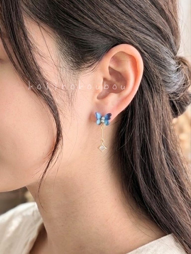 紺碧蝶のピアスⅡ