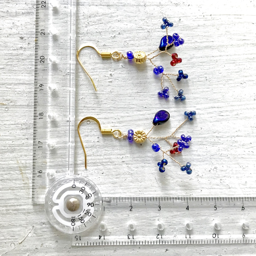 三日月宗近イメージ 小枝ピアスorイヤリング