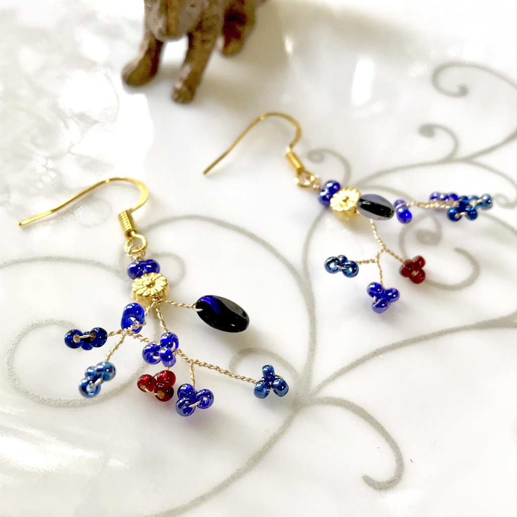 三日月宗近イメージ 小枝ピアスorイヤリング