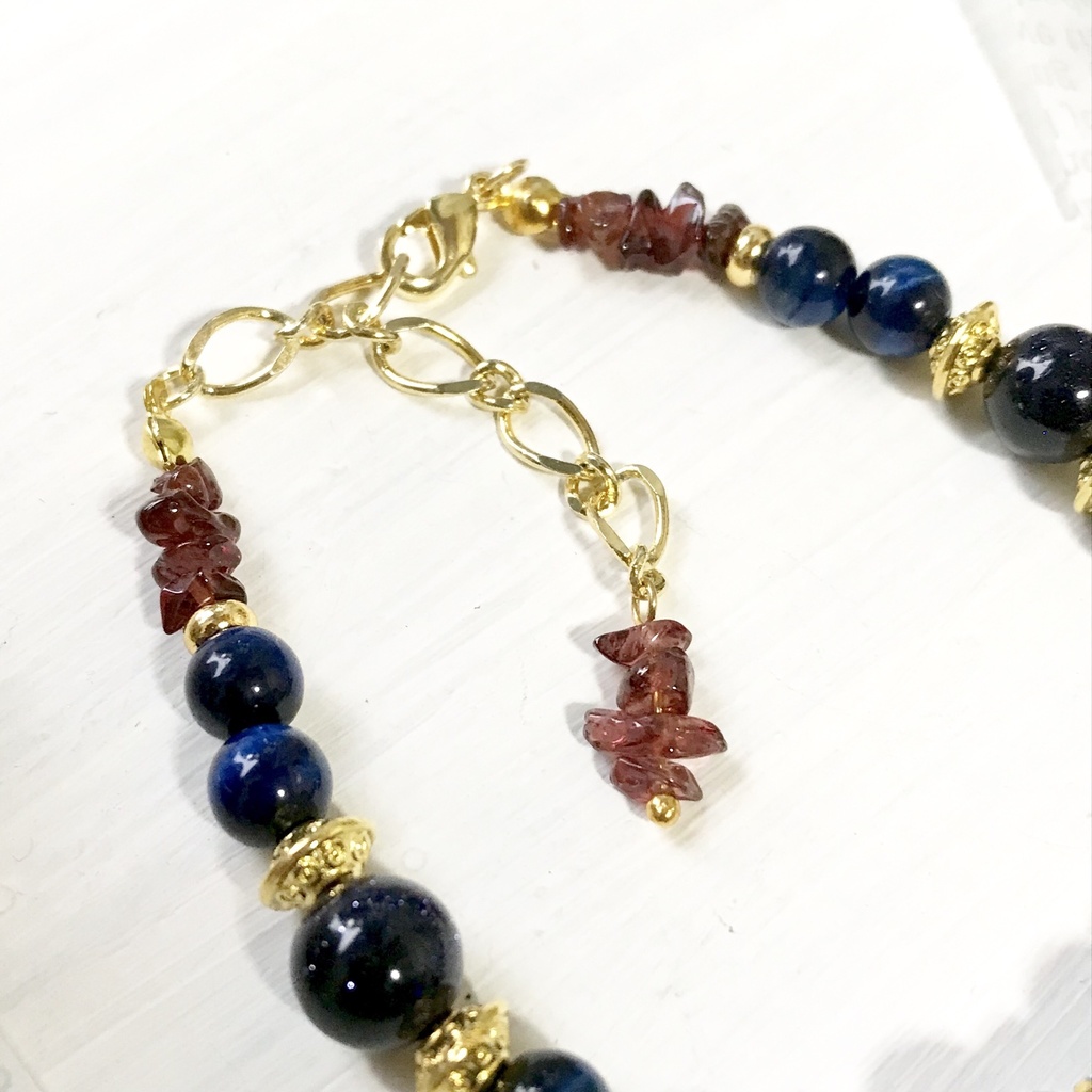 三日月宗近イメージ 天然石ブレスレット