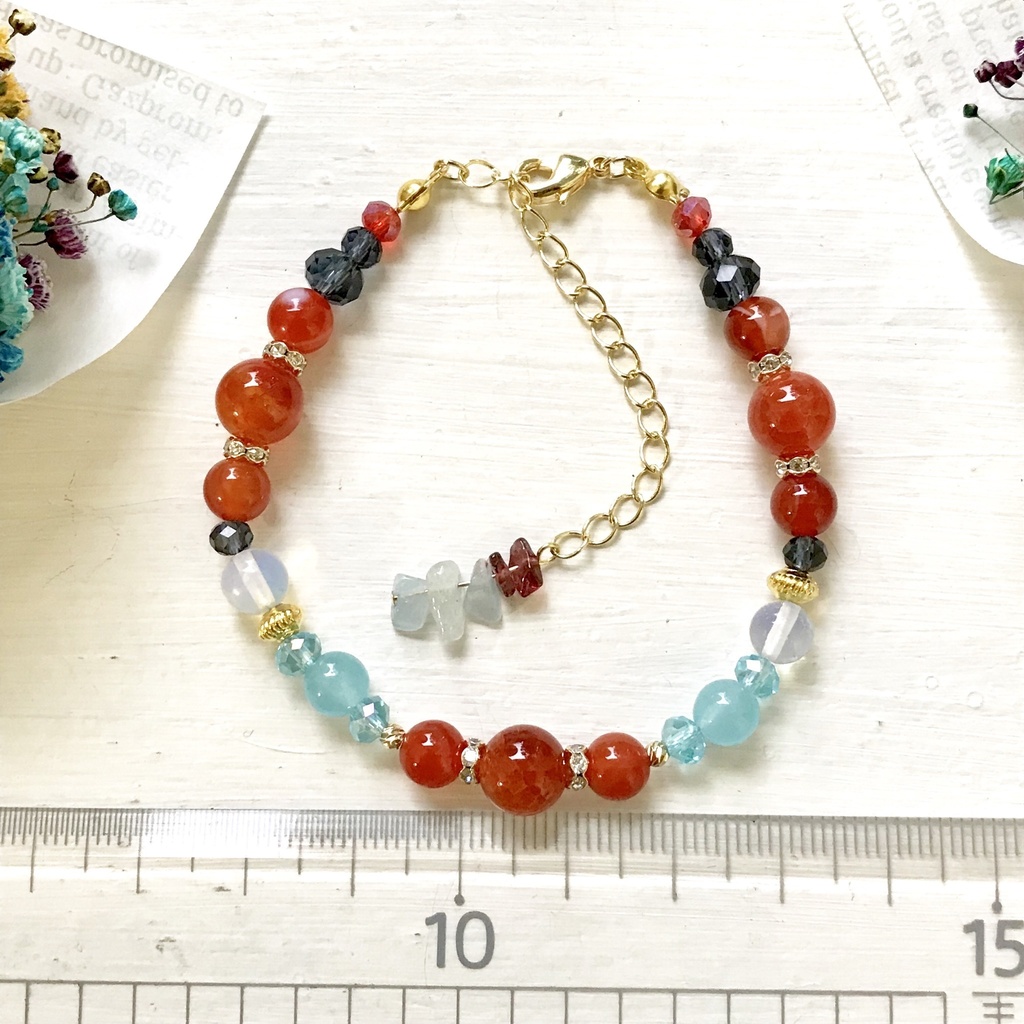 和泉守兼定イメージ 天然石ブレスレット