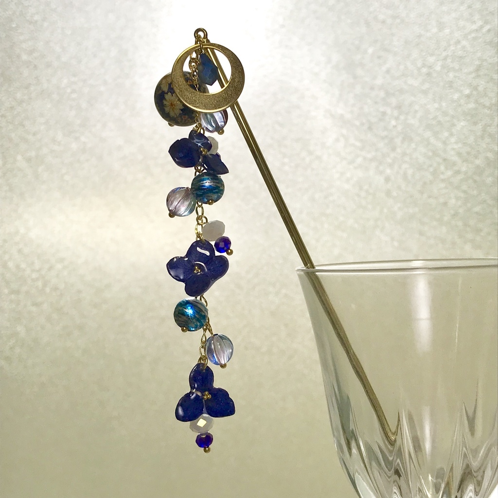 三日月宗介イメージ 紫陽花 かんざし