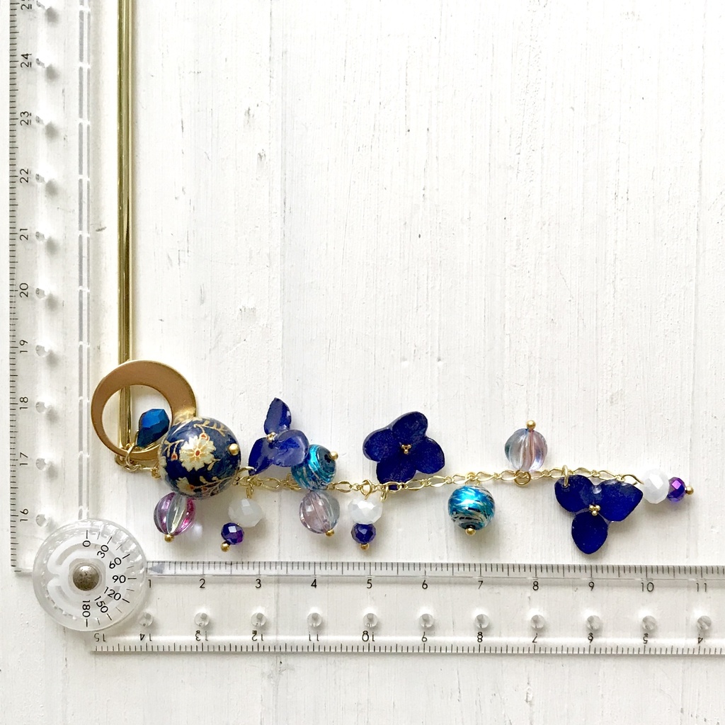 三日月宗介イメージ 紫陽花 かんざし