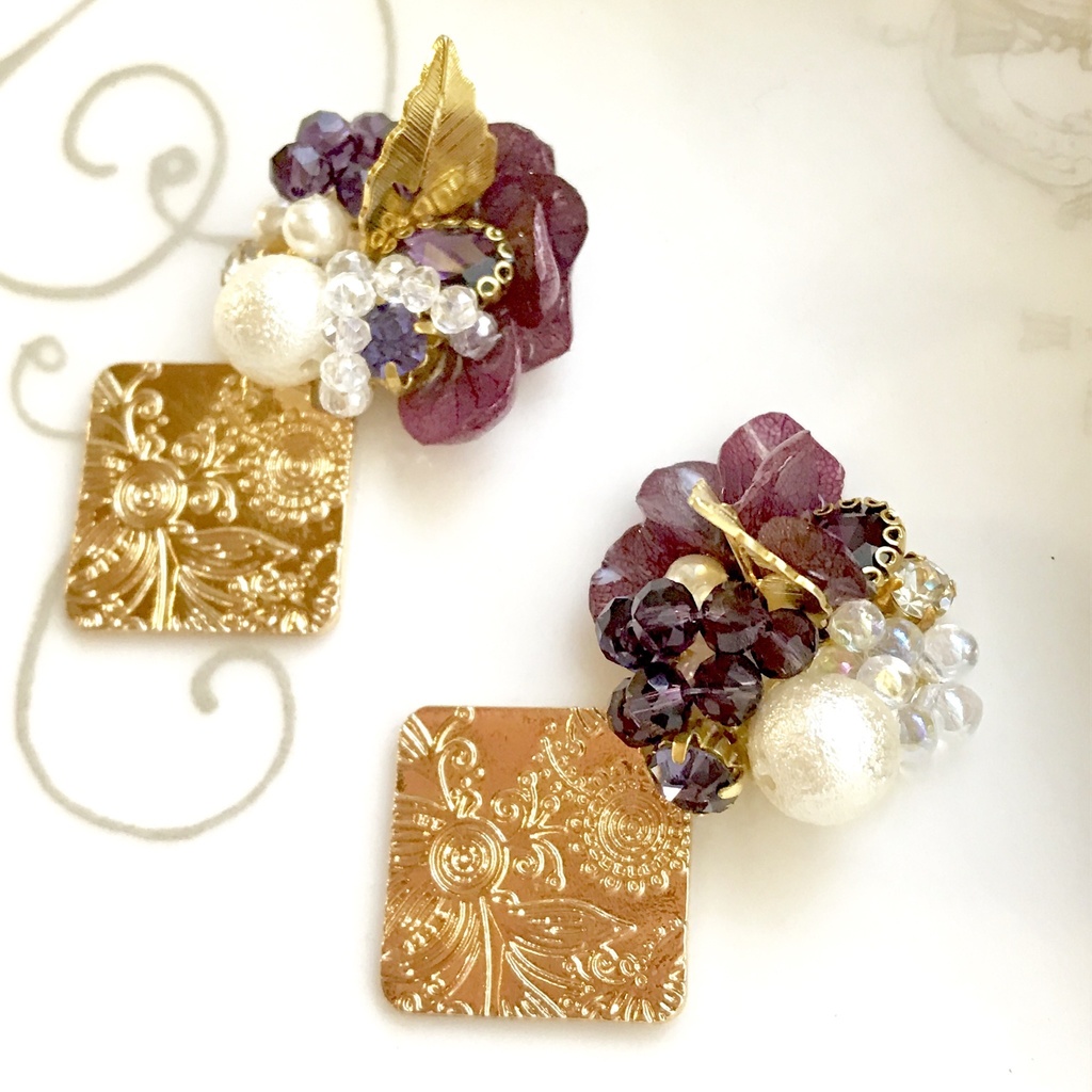 白鳥沢イメージカラー イヤリング or ピアス