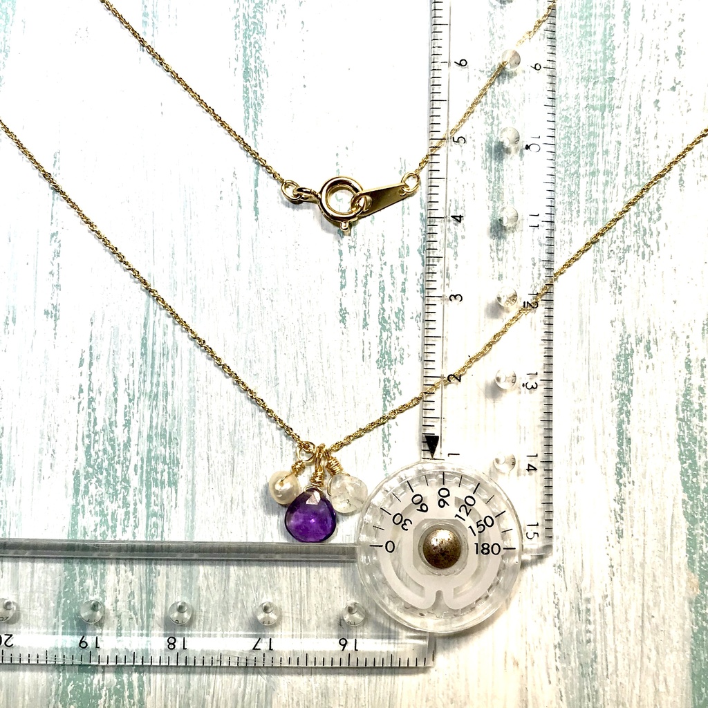 白鳥沢カラー 天然石ネックレス