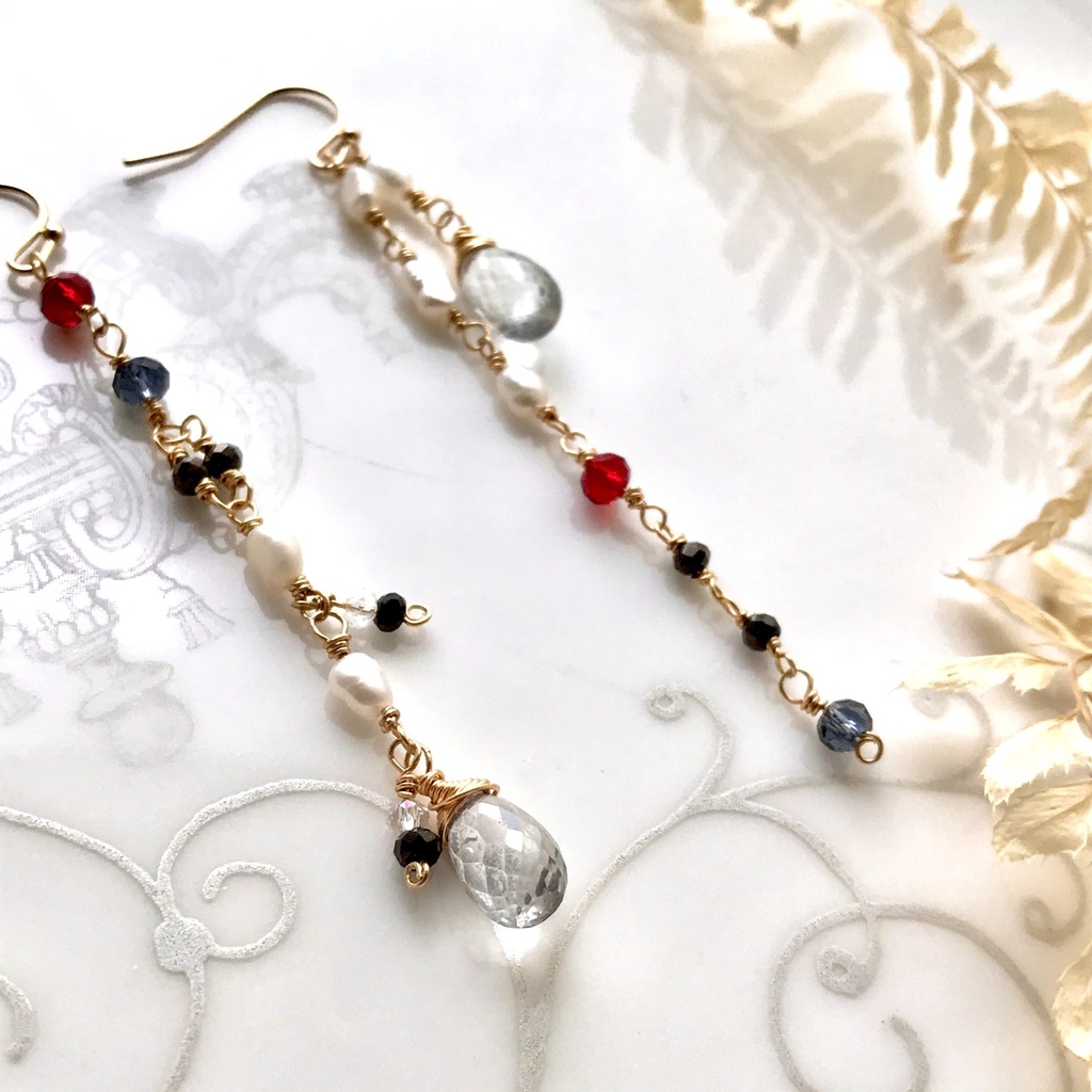 稲荷崎イメージカラー ピアスorイヤリング