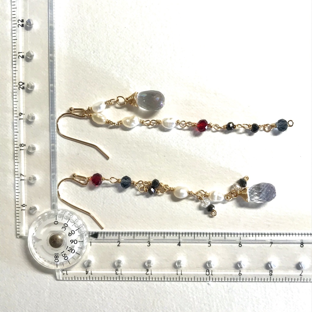 稲荷崎イメージカラー ピアスorイヤリング