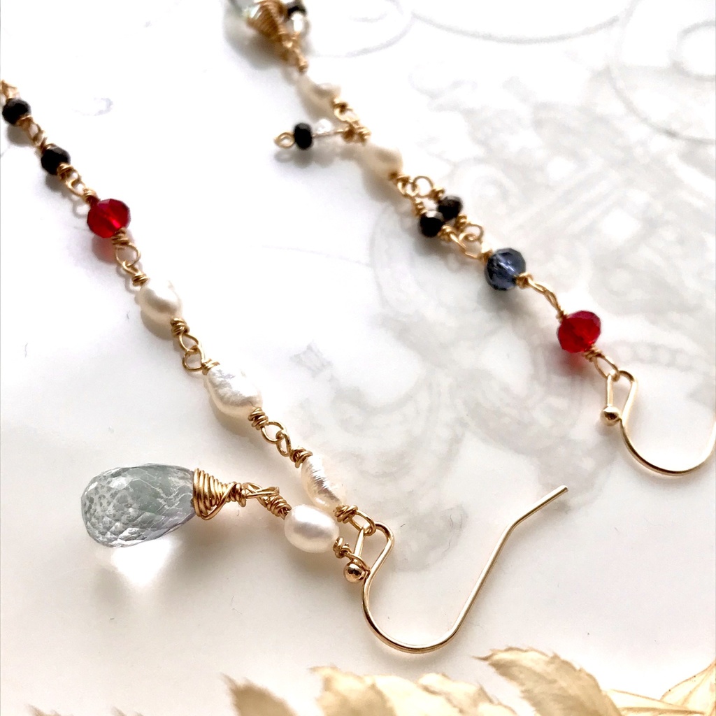 稲荷崎イメージカラー ピアスorイヤリング