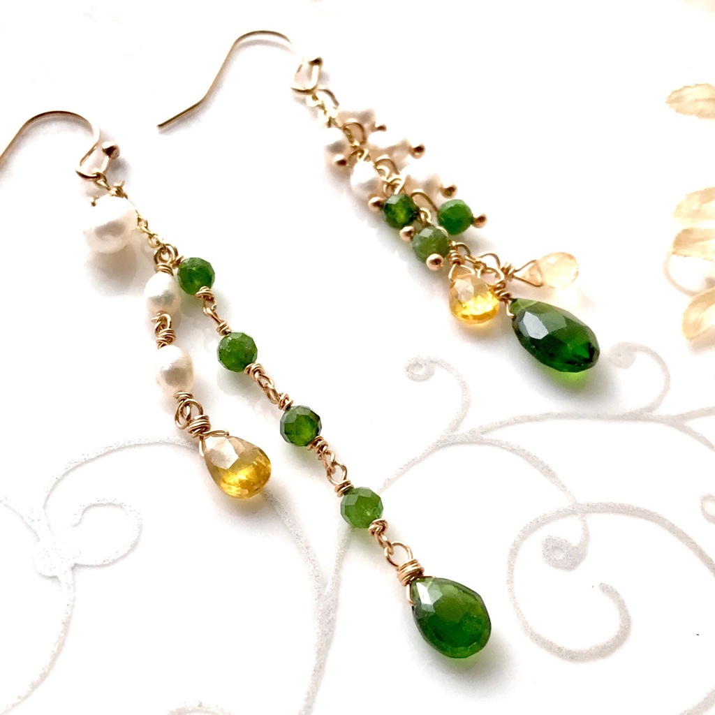 戸美学園イメージカラー ピアスorイヤリング