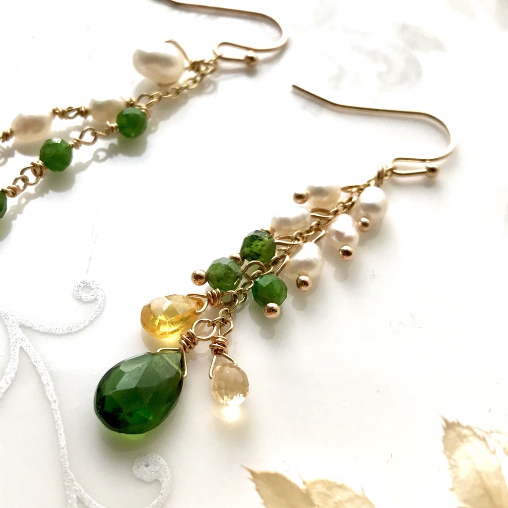 戸美学園イメージカラー ピアスorイヤリング