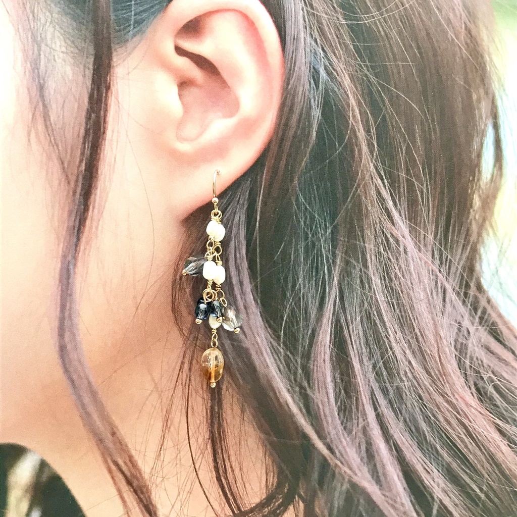 梟谷イメージカラー ピアス or イヤリング