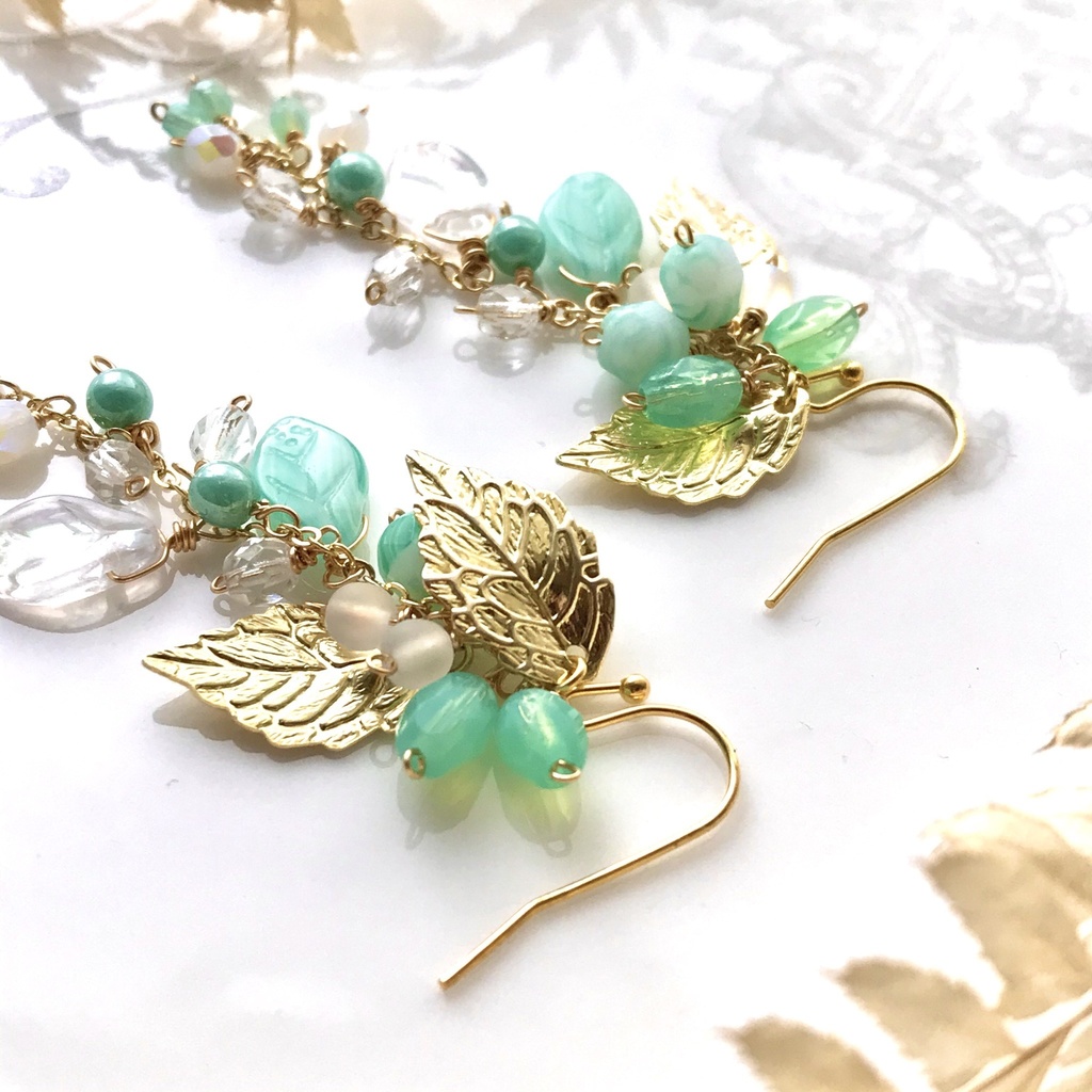 青城イメージ キラキラ ピアス or イヤリング