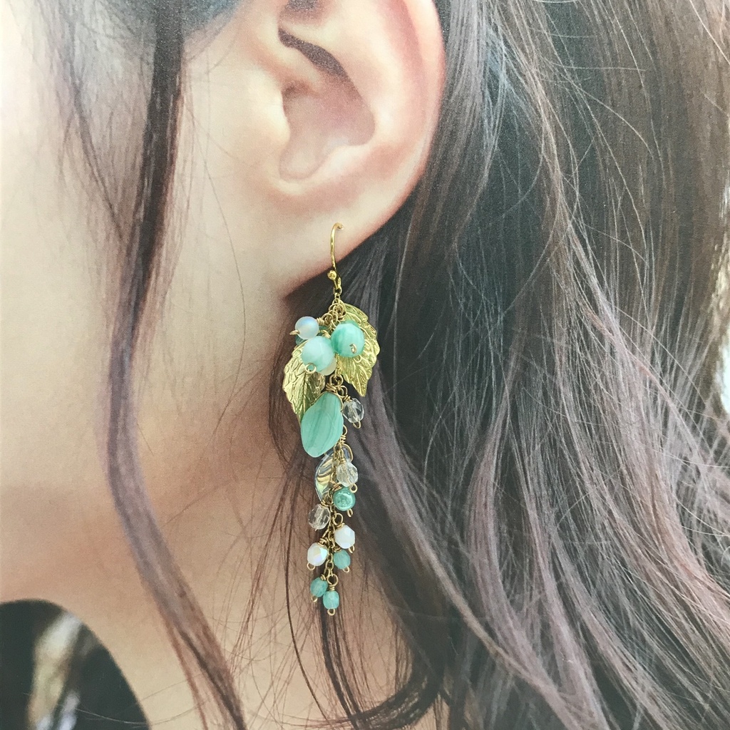 青城イメージ キラキラ ピアス or イヤリング