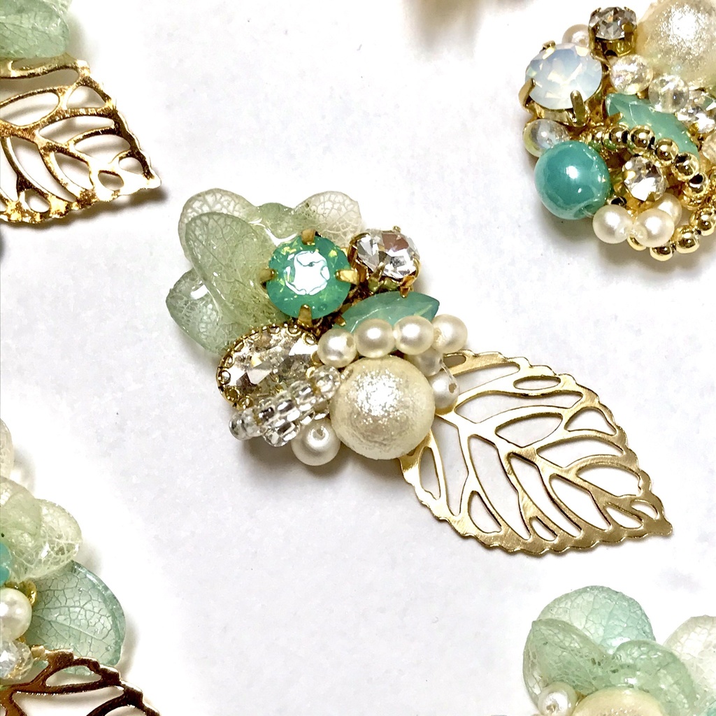 青城イメージ キラキラ ピアスorイヤリング