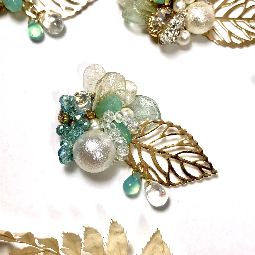 青城イメージ キラキラ ピアスorイヤリング