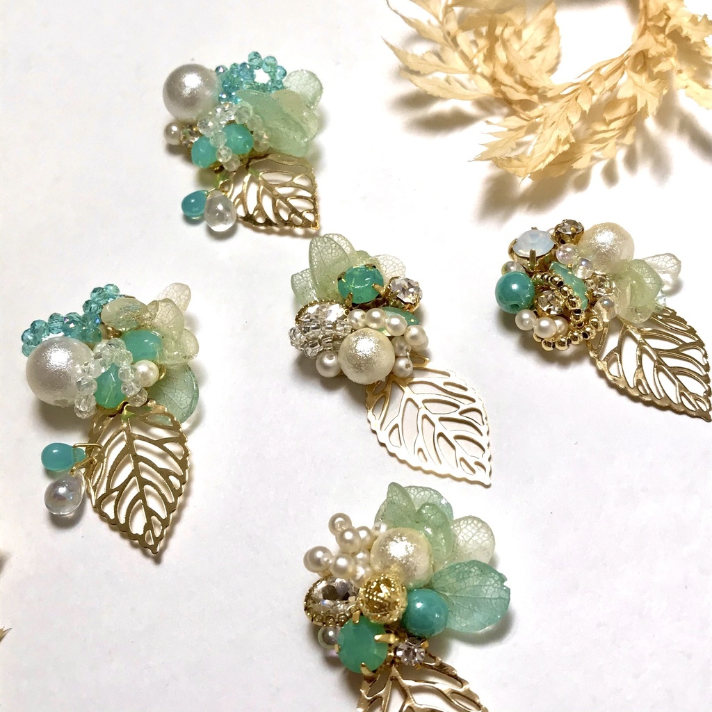 青城イメージ キラキラ ピアスorイヤリング