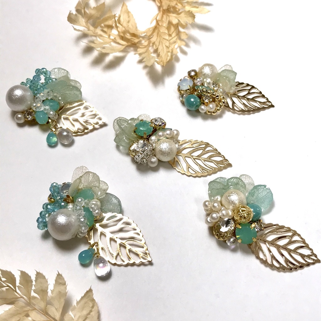 青城イメージ キラキラ ピアスorイヤリング