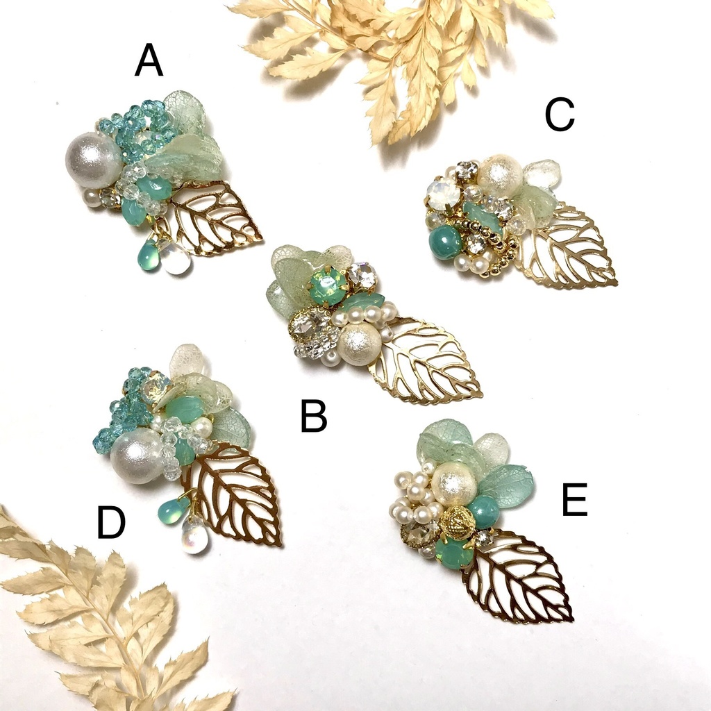 青城イメージ キラキラ ピアスorイヤリング