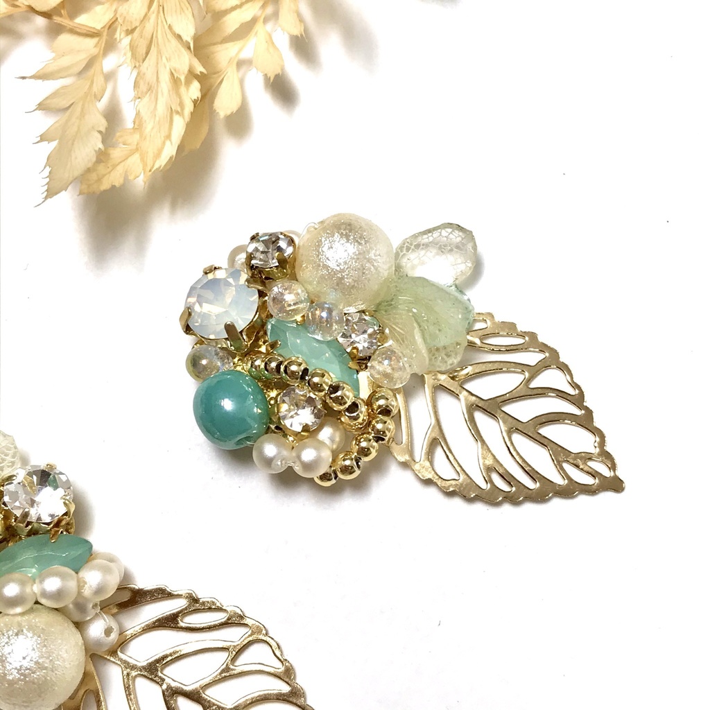 青城イメージ キラキラ ピアスorイヤリング