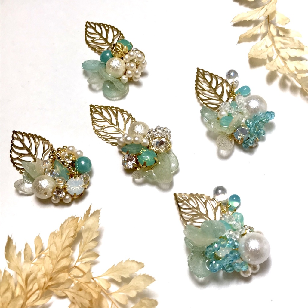 青城イメージ キラキラ ピアスorイヤリング