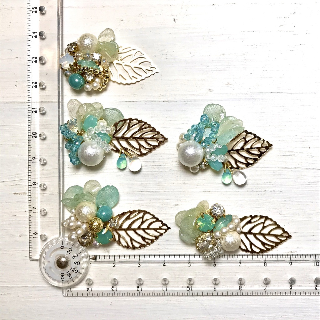 青城イメージ キラキラ ピアスorイヤリング